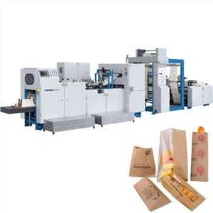 Automatisk skarp papperspåse -maskin